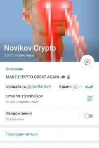 Novikov Crypto