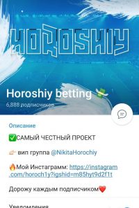 Horoshiy betting