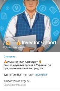 Investor Opportunity
