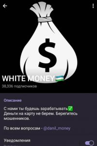 WHITE MONEY