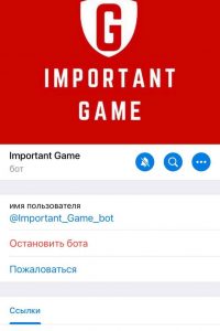 Important Game